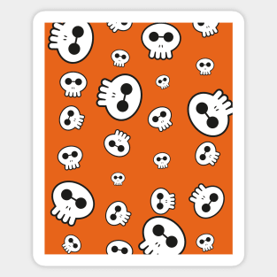 Halloween skull 5 Sticker